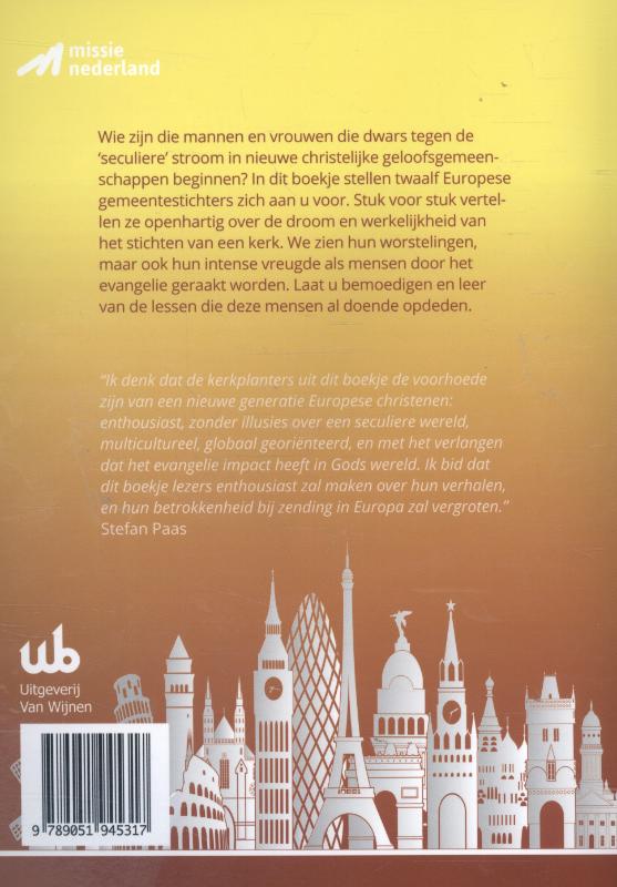 Praten met pioniers achterkant