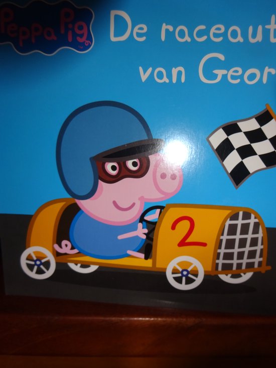 Peppa Pig De Raceauto Van George