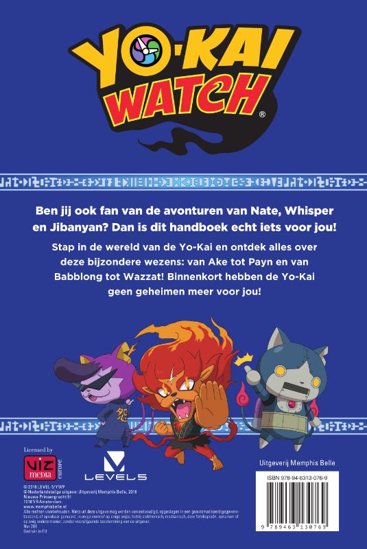 Yo-Kai Watch  -   Yo-Kai Watch achterkant