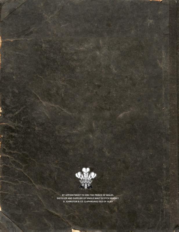Laphroaig 1815-2015 achterkant