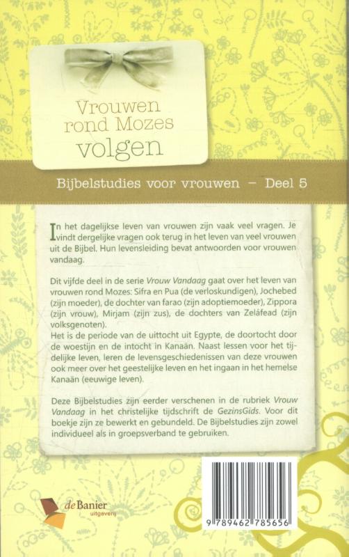 Vrouwen rond Mozes volgen / Vrouw vandaag / 5 achterkant
