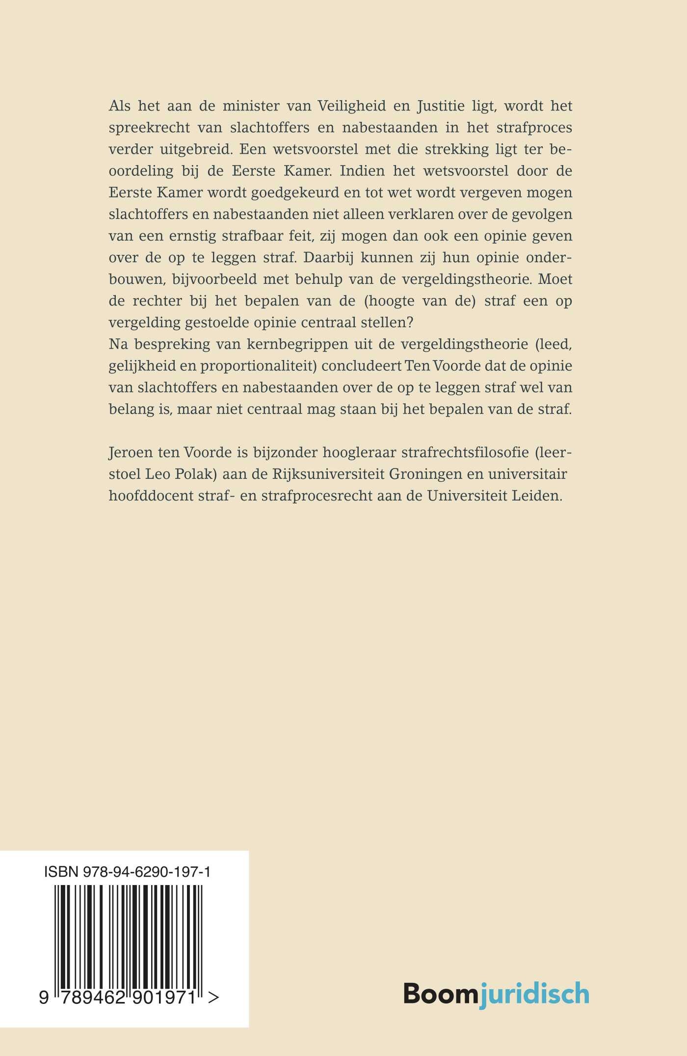 Slachtoffers en straf achterkant