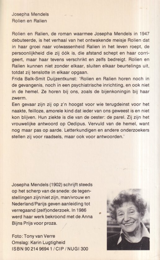 Rolien en Ralien / Salamander achterkant