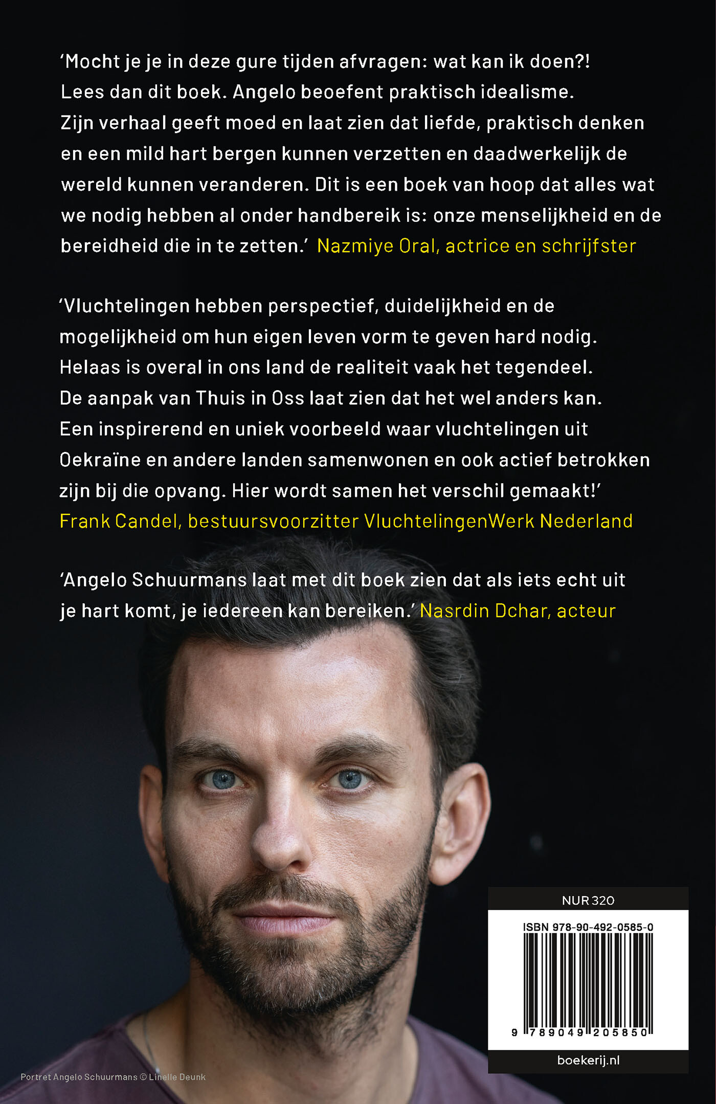 Dit boek gaat over mensen achterkant
