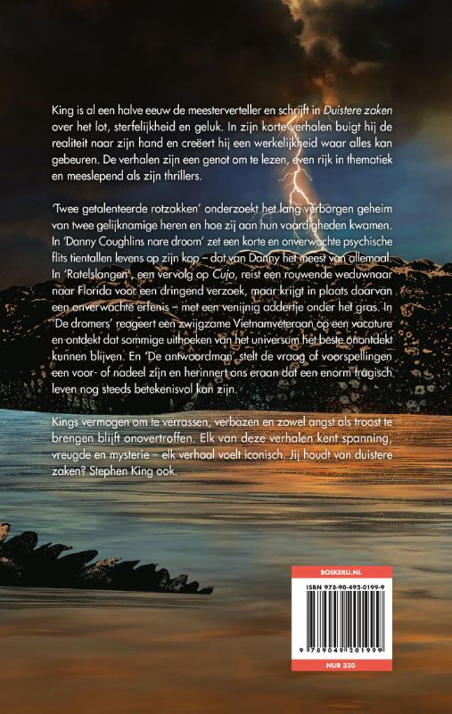 Duistere zaken achterkant