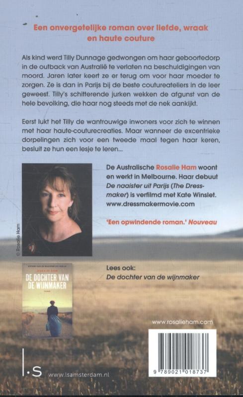 De naaister uit Parijs De naaister uit Parijs achterkant