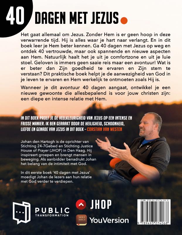 40 dagen met Jezus achterkant