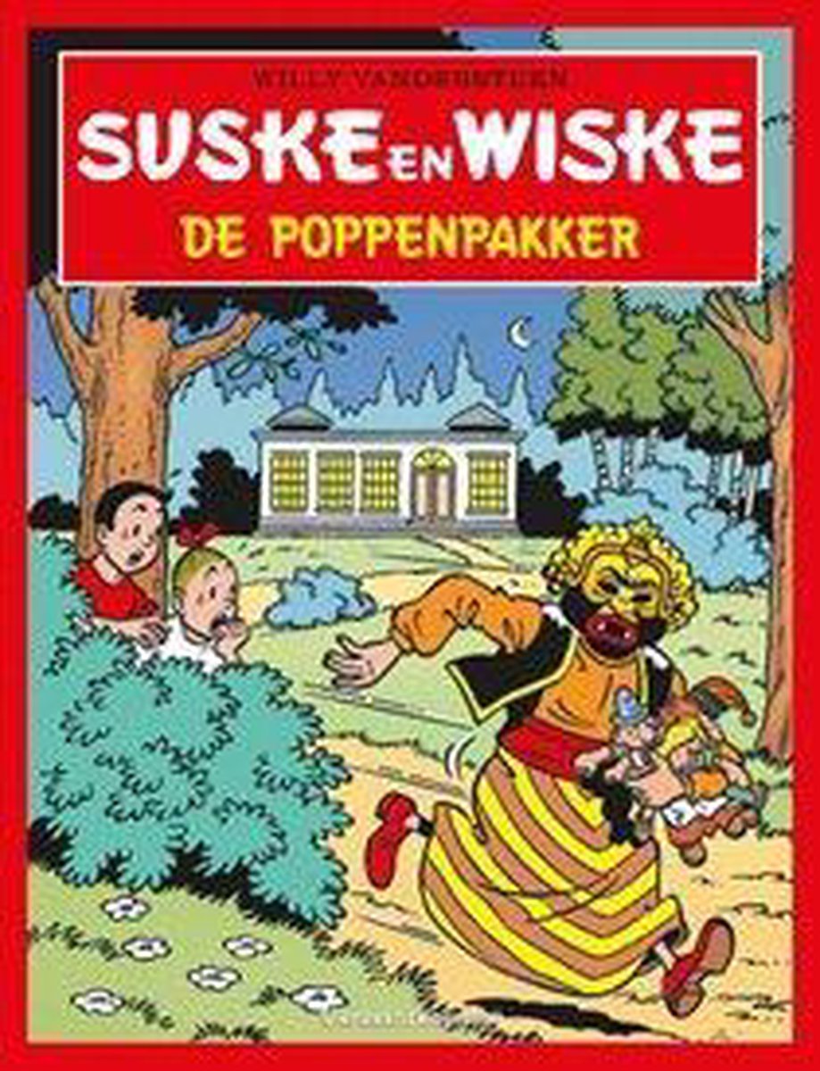 Suske en Wiske de Poppenpakker stripboek (Texaco uitgave)
