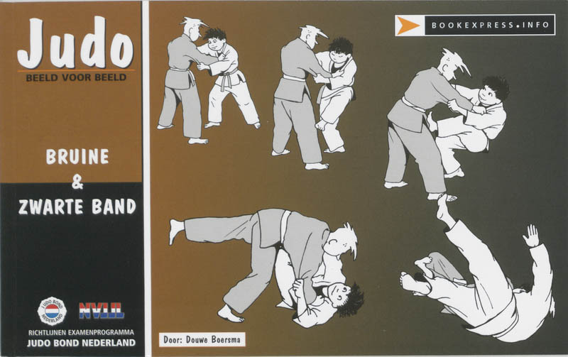 Boek Judo Beeld Voor Beeld Bruin/Zwart