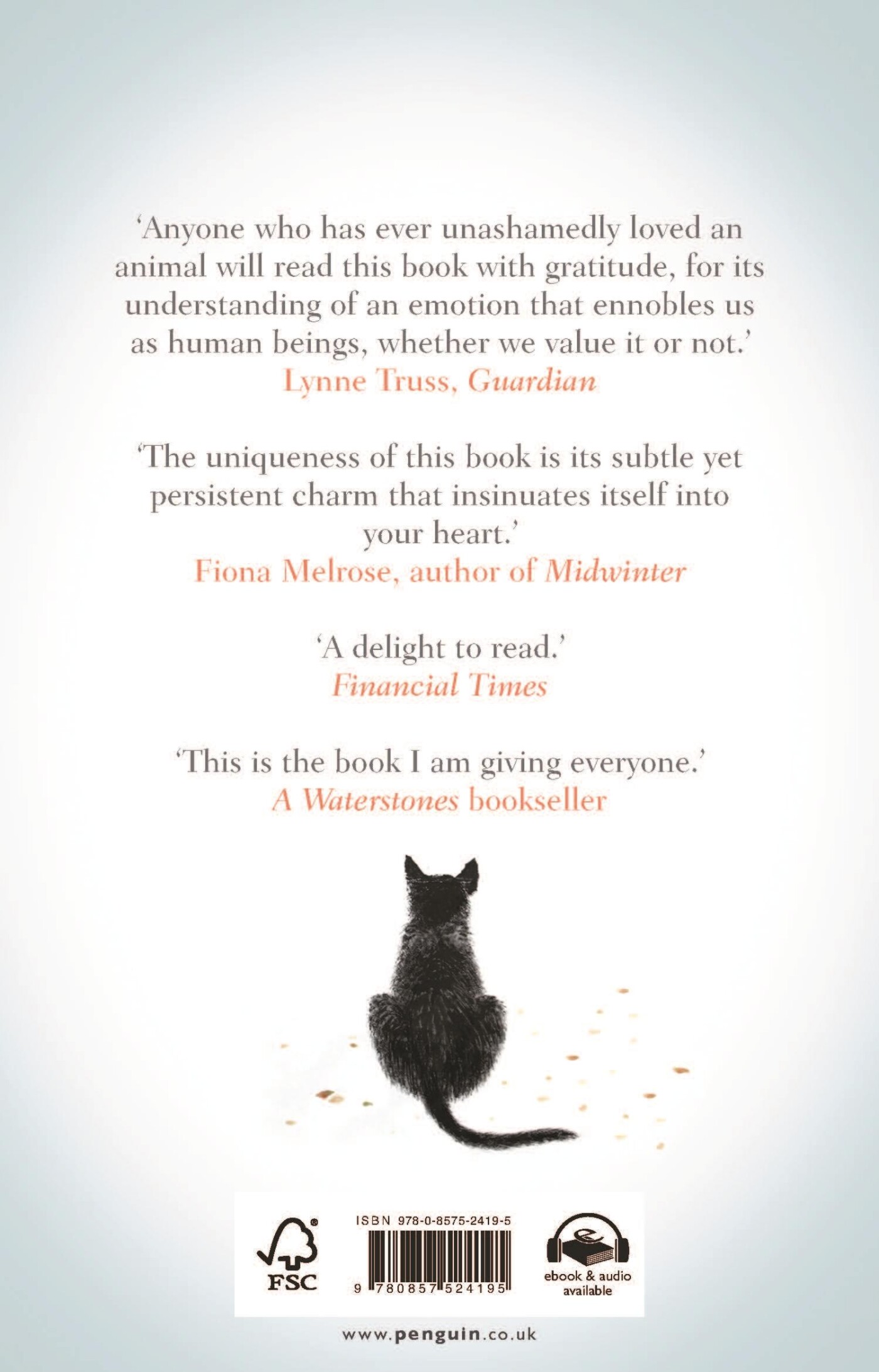 The travelling cat chronicles achterkant