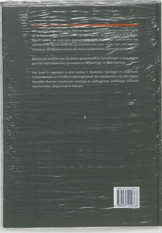 Leerboek longziekten Leerboek longziekten achterkant