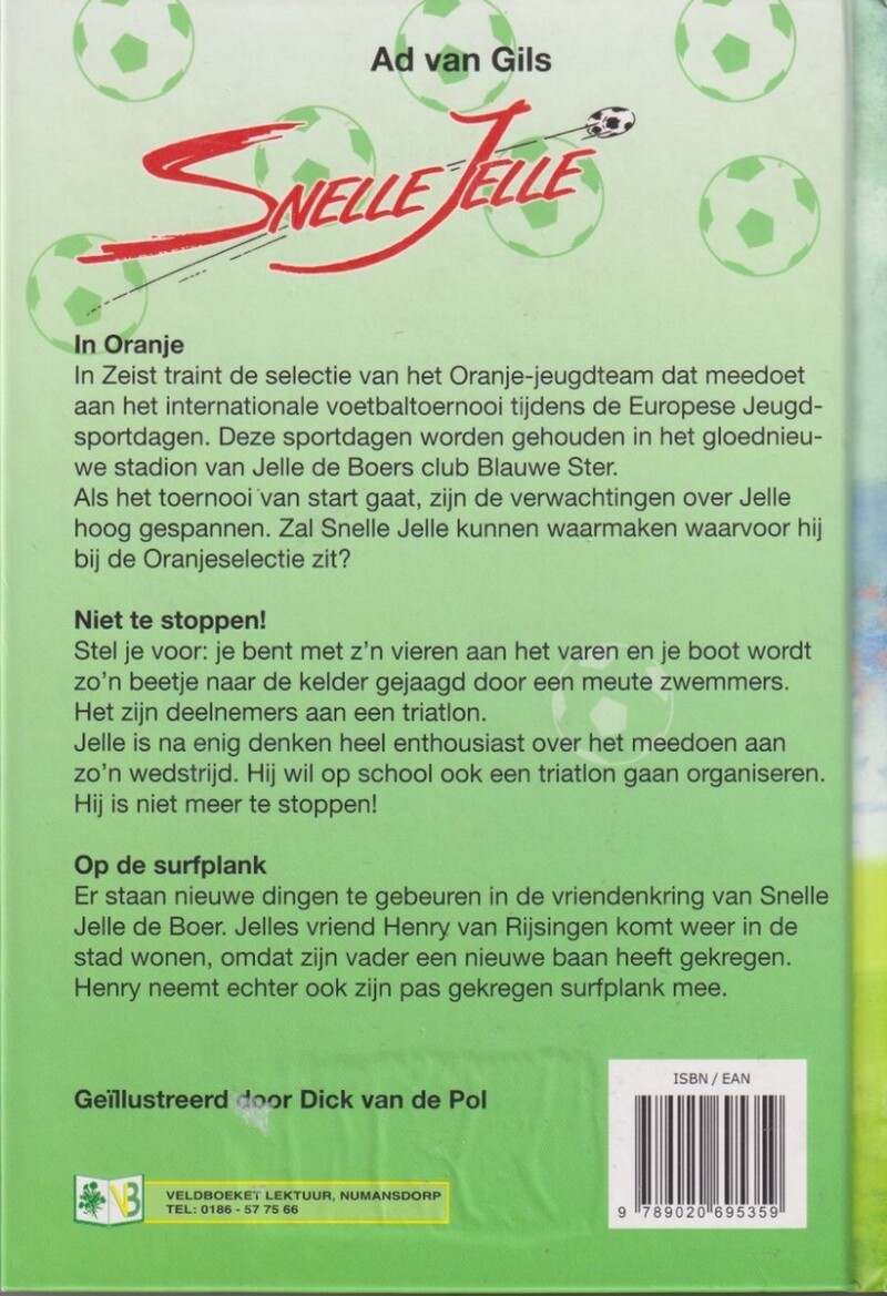 Snelle Jelle omnibus achterkant