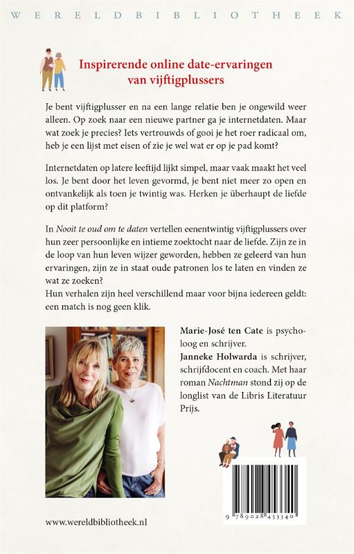 Nooit te oud om te daten achterkant