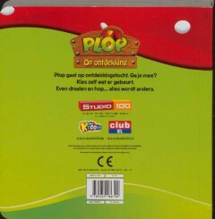 Plop / Draaiboek / Plop achterkant