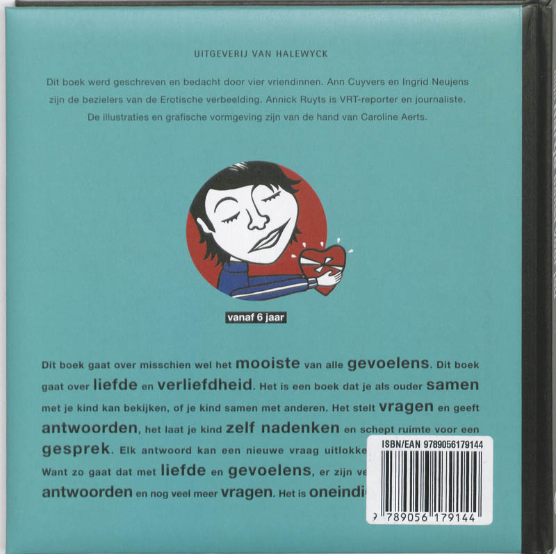 Mijn hartje bonst voor jou achterkant