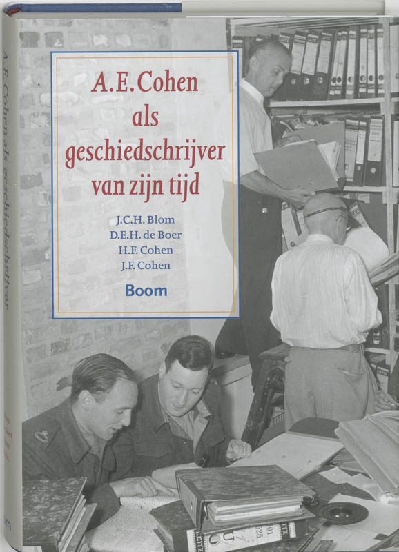 A E Cohen Als Geschiedschrijver Van Zijn Tijd