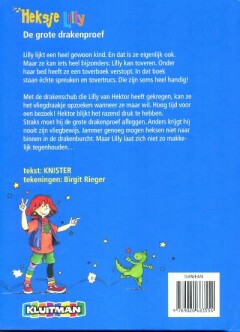 De grote drakenproef / Heksje Lilly achterkant