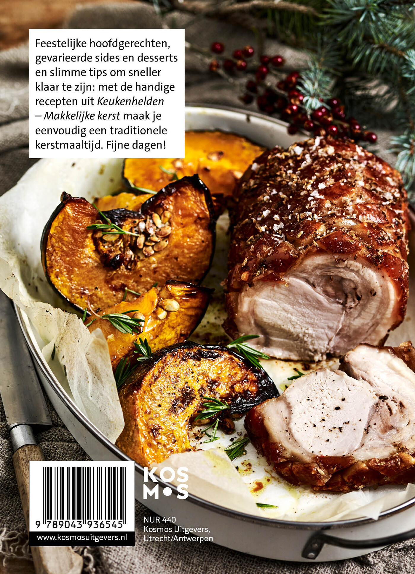 Makkelijke kerst / Keukenhelden achterkant