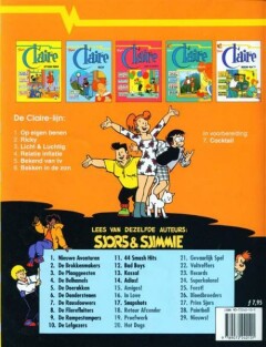 Bekend van tv / Claire / 5 achterkant