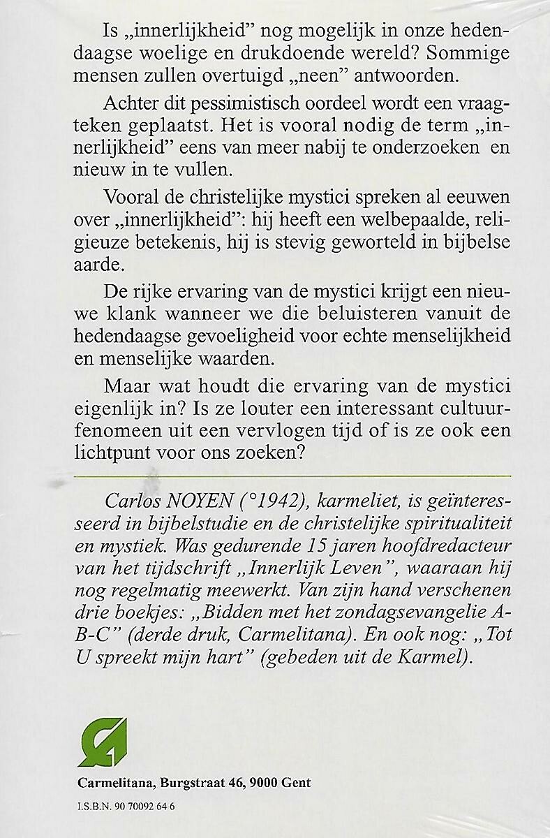 Innerlijkheid achterkant