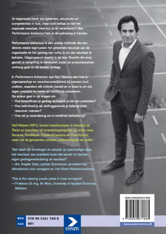 Performance behaviour Performance behaviour achterkant