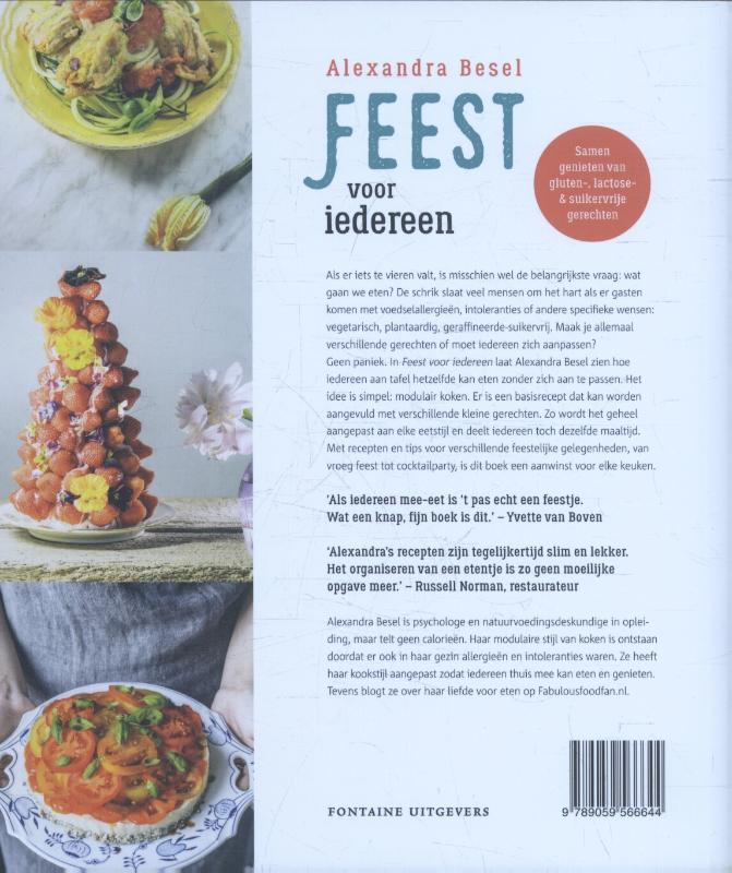 Feest voor iedereen achterkant