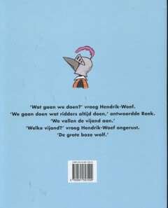 Roek de ridder achterkant
