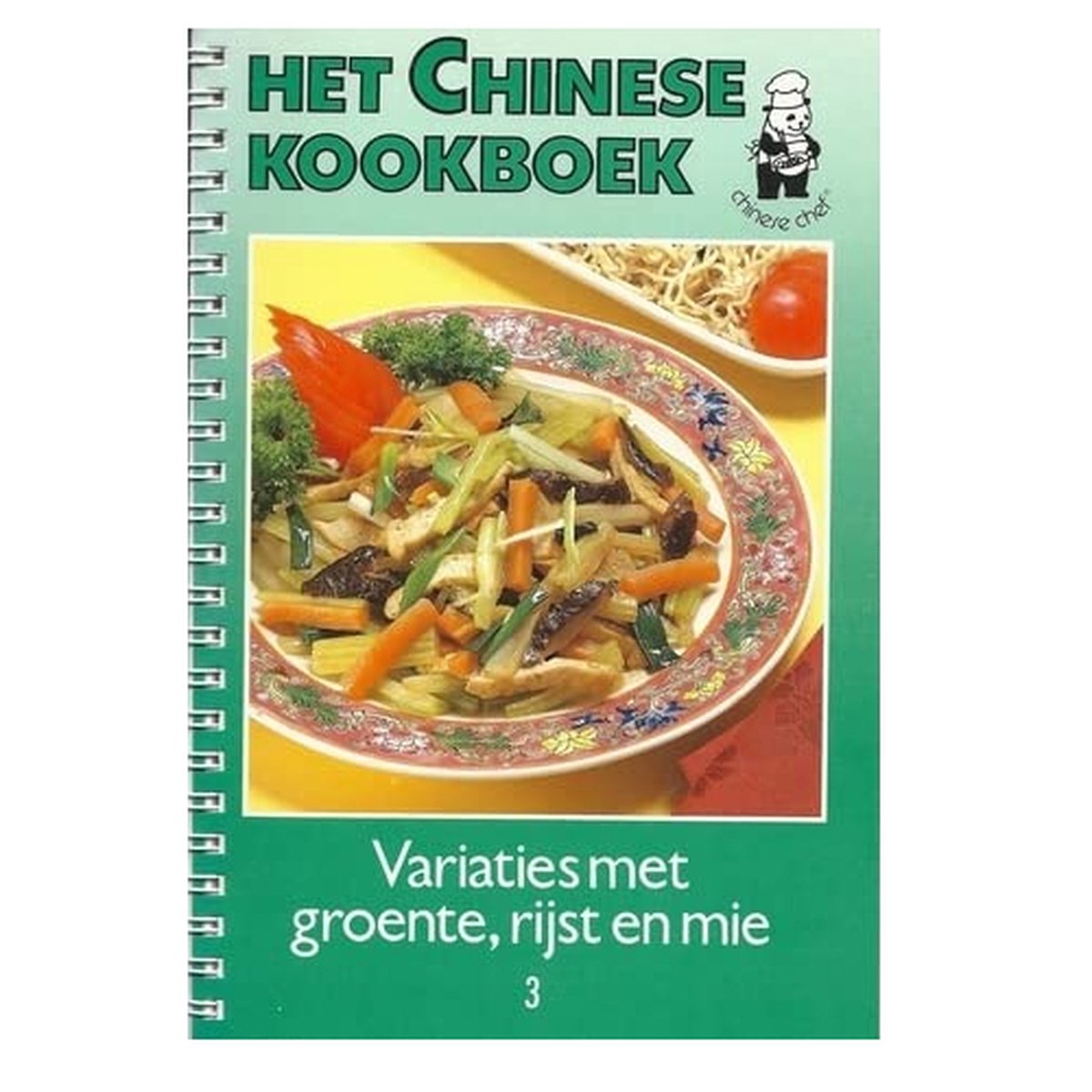 Het Chinese kookboek variaties met groente, rijst en mie 3