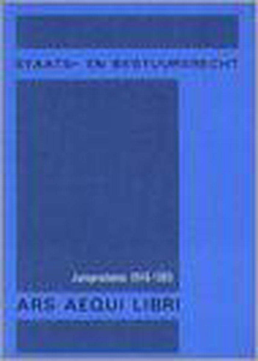 STAATS- EN BESTUURSRECHT