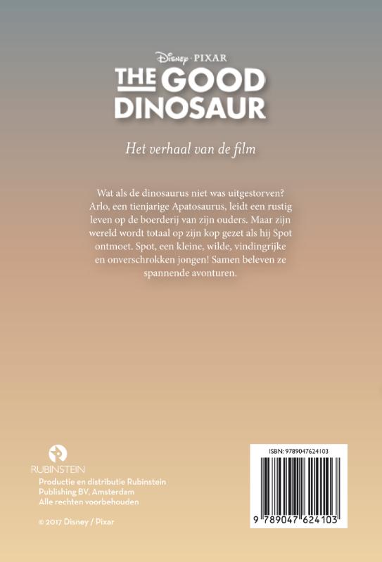 The Good Dinosaur achterkant