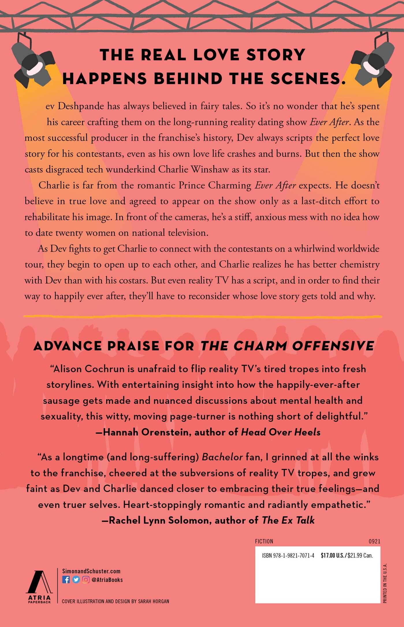 The Charm Offensive achterkant