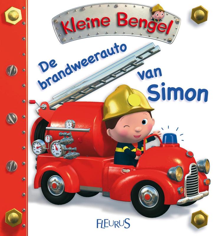 Kleine Bengel  -   De brandweerauto van Simon