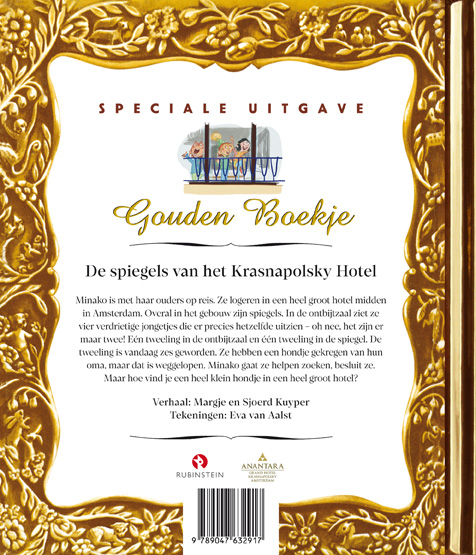De spiegels van Krasnapolsky / Gouden Boekjes achterkant