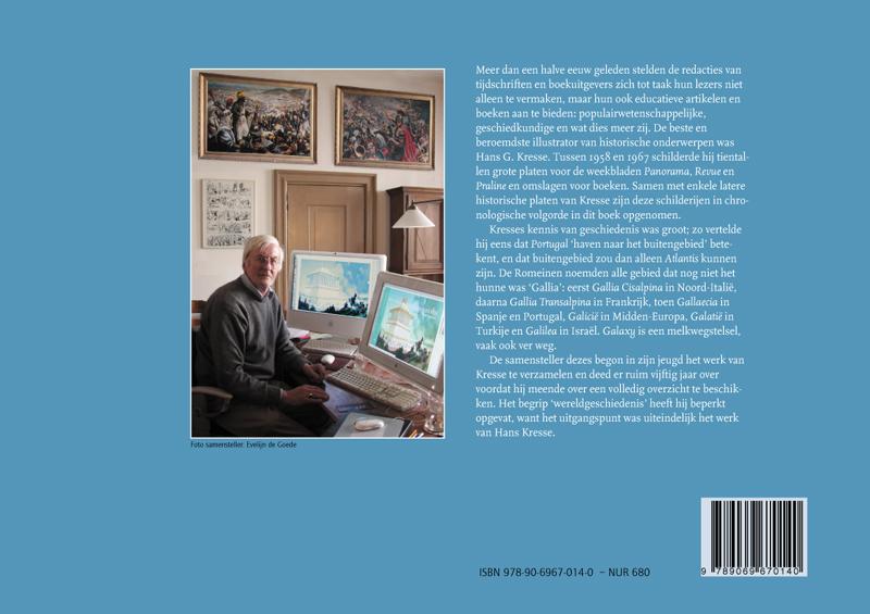De wereldgeschiedenis verbeeld door Hans G. Kresse achterkant