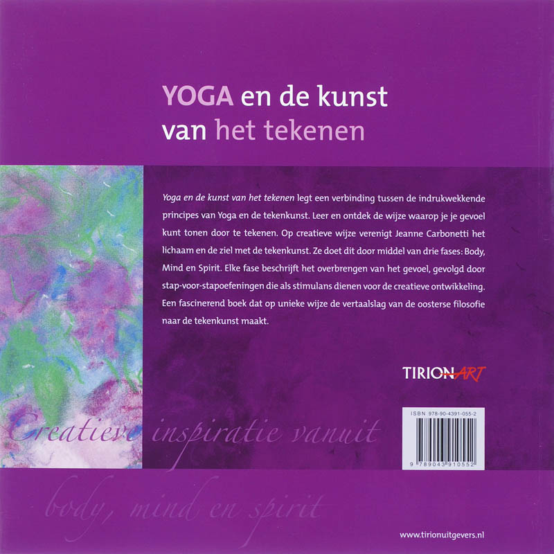 Yoga En De Kunst Van Het Tekenen achterkant