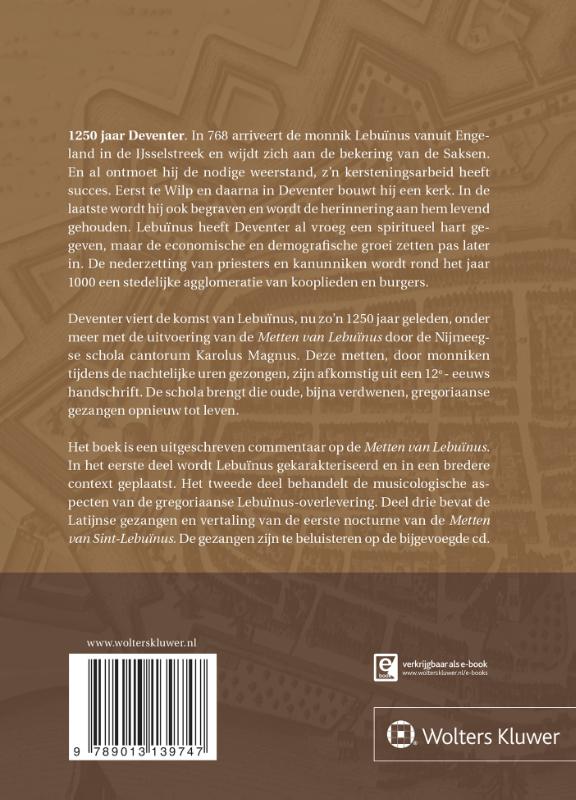 Lebuïnus herontdekt achterkant