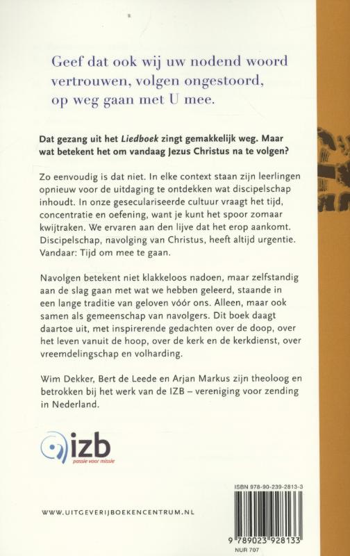 Tijd om mee te gaan Tijd om mee te gaan achterkant