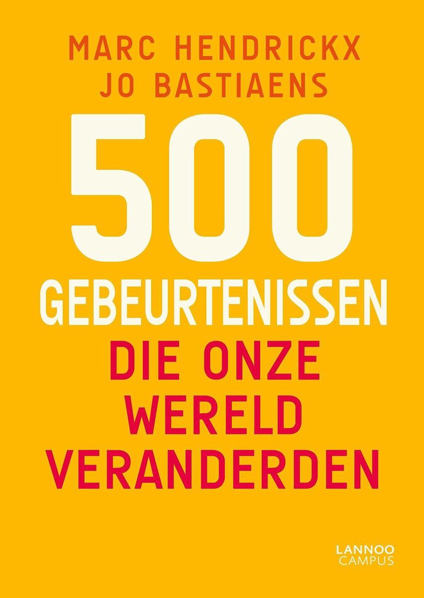 500 gebeurtenissen die onze wereld veranderden