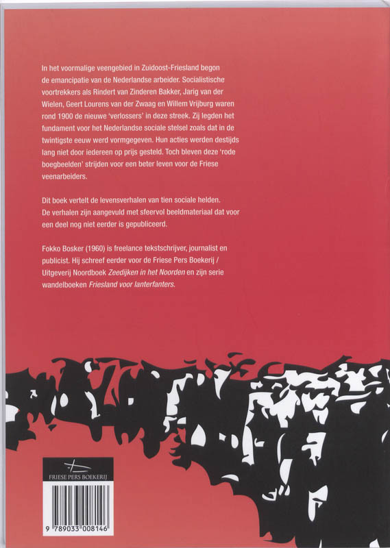 Rode boegbeelden in Schoterland achterkant