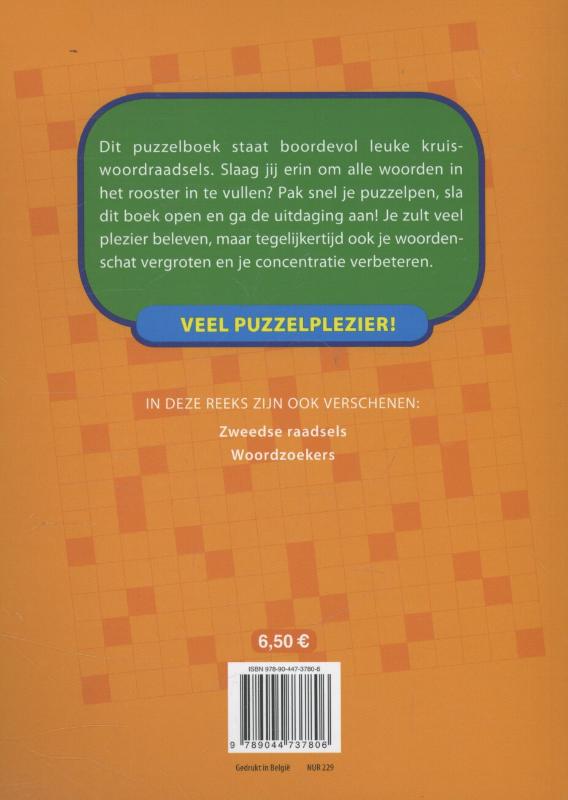 Deltas Puzzel je slim! - Leerrijke kruiswoordraadsels (10-12 j.) achterkant