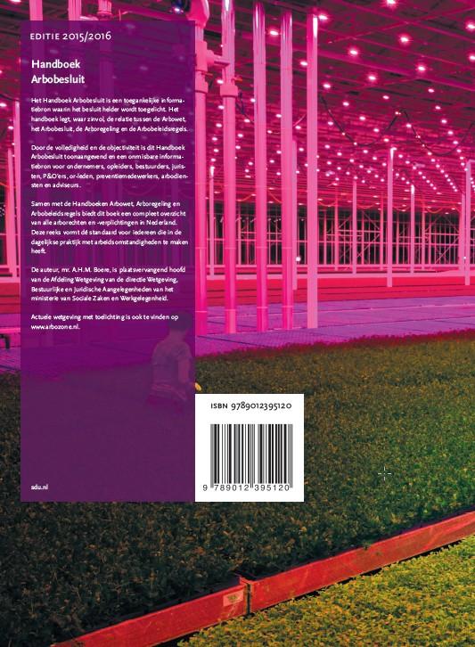 Handboek Arbobesluit 2015-2016 achterkant