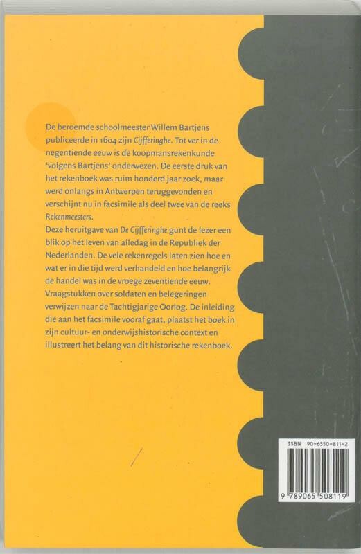 Cijfferinge (1604) / Rekenmeesters / 2 achterkant