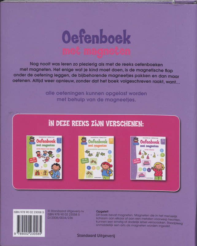 Ik leer rekenen achterkant