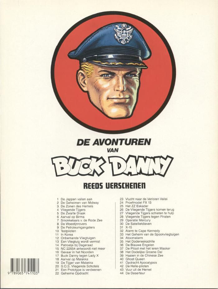 De 'deserteur' / Buck Danny / 44 achterkant