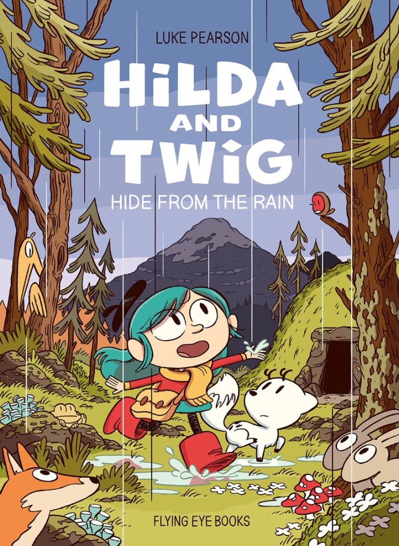 HILDA AND TWIG HIDE FROM RAIN