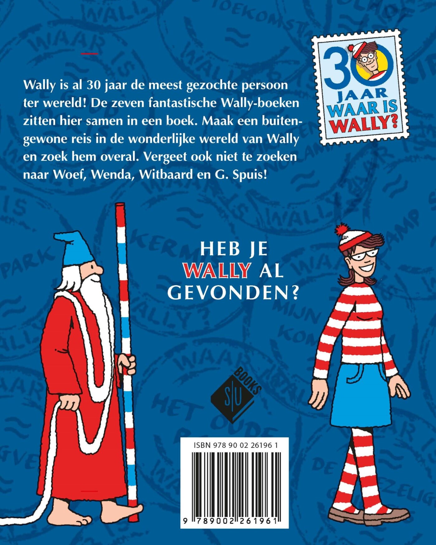 De wereld rond / Waar is Wally achterkant