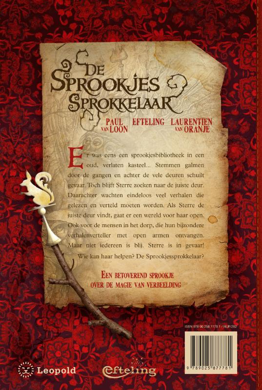 De Sprookjessprokkelaar achterkant