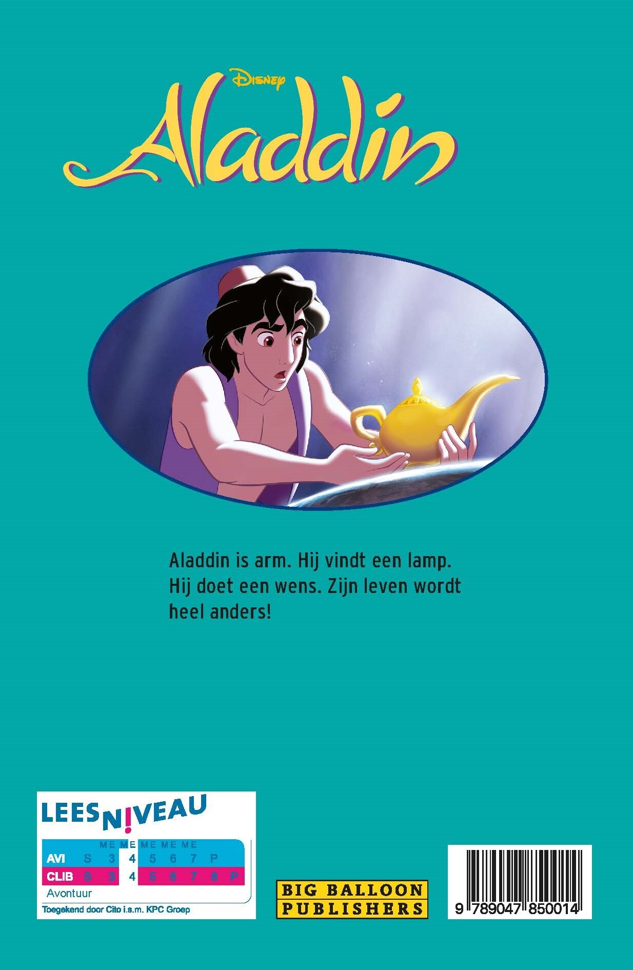 AVI - Disney Aladdin / Ik leer lezen! achterkant