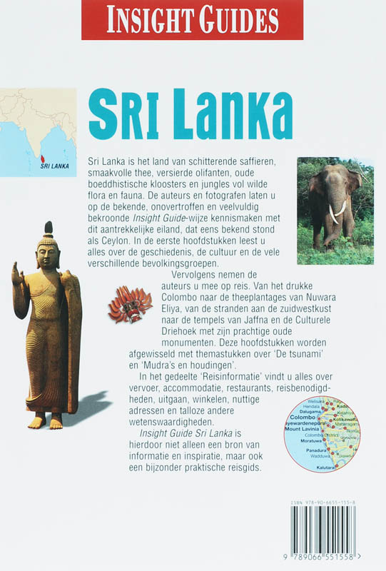 Sri Lanka / Insight guides achterkant