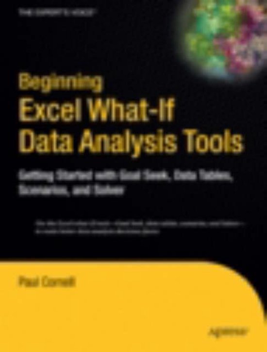 boekenbalie_9781590595916_cover Beginning Excel What-if Data Analysis Tools